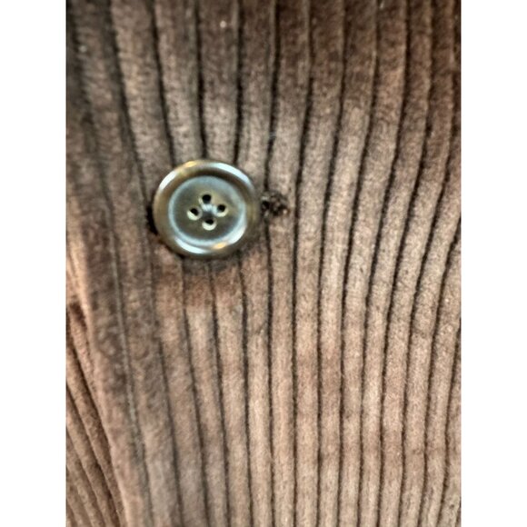 Neiman Marcus International Brown Corduroy Blazer Size 44 Regular Mens 100% Cott - Picture 3 of 16